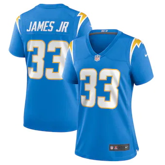 womens nike derwin james powder blue los angeles chargers g